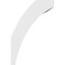 Ekena Millwork 5 1/2-in. W x 8-in. D x 12-in. H Thorton Architectural Grade PVC Knee Brace BRCP055X08X12THR - alternate 5